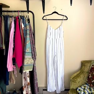 ✿ Lush Stripped Jumpsuit ✿